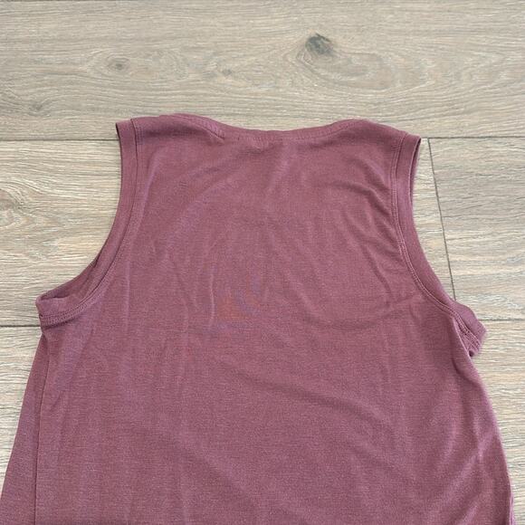 ATHLETA Crushed Berry‎ Threadlight Twist Side Active Workout Yoga Tank Top Sz XS - Picture 6 of 9